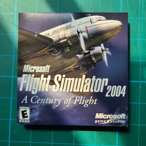 Microsoft FLIGHT SIMULATOR 2004 (PC / Windows) Complete | CIB w/ Tin Case - Picture 10 of 10